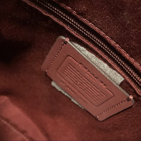 Red Leather Handbag - Picture 4 of 5